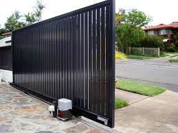 Puerta automática exterior